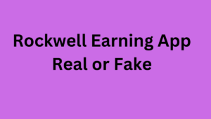 Rockwell Earning App Real or Fake