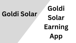 Goldi Solar Earning App