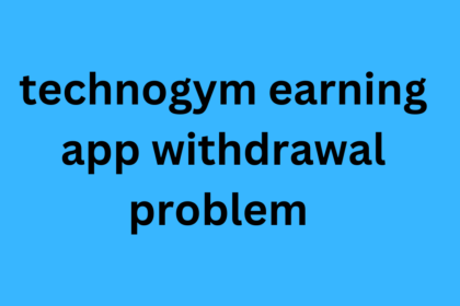 technogym earning app withdrawal problem 