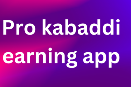 Pro kabaddi earning app