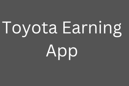 Toyota Earning App