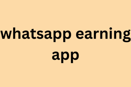 whatsapp earning app