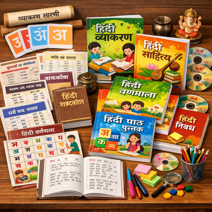 CG Board Class 8 Varshik Pariksha 2026– Hindi Study Material Complete Set