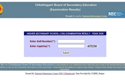 cg board 12th result 2026: Click Here